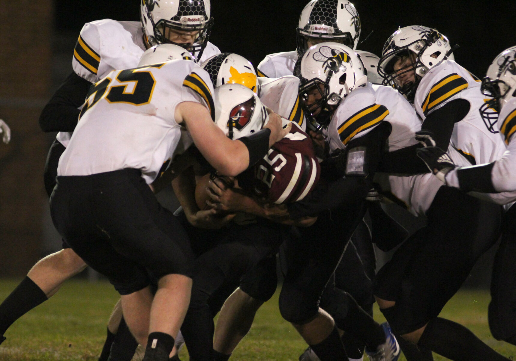 Cadott football at Spring Valley 10-7-22